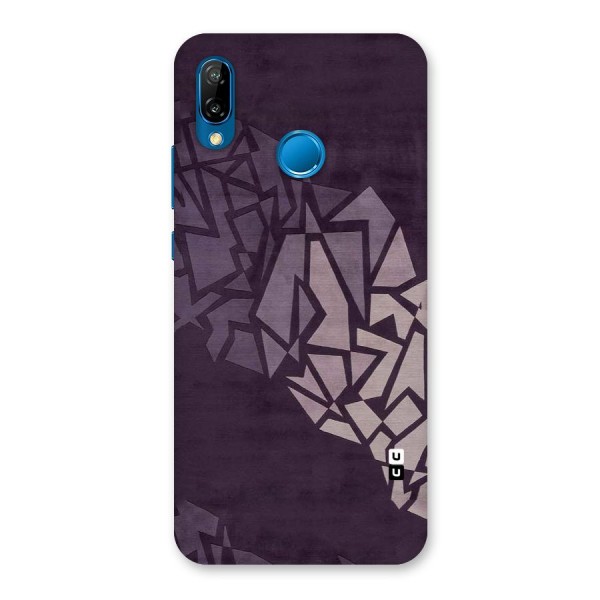 Fine Abstract Back Case for Huawei P20 Lite