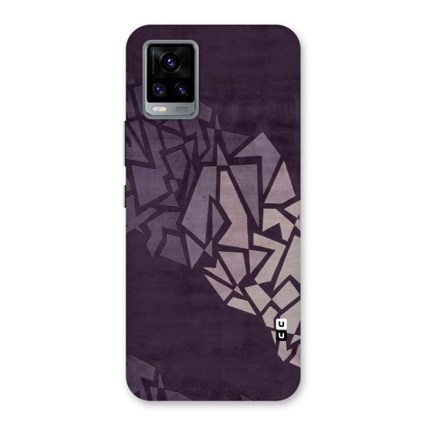 Fine Abstract Back Case for Vivo V20