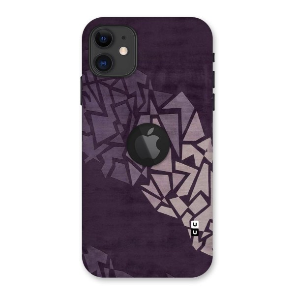 Fine Abstract Back Case for iPhone 11 Logo Cut