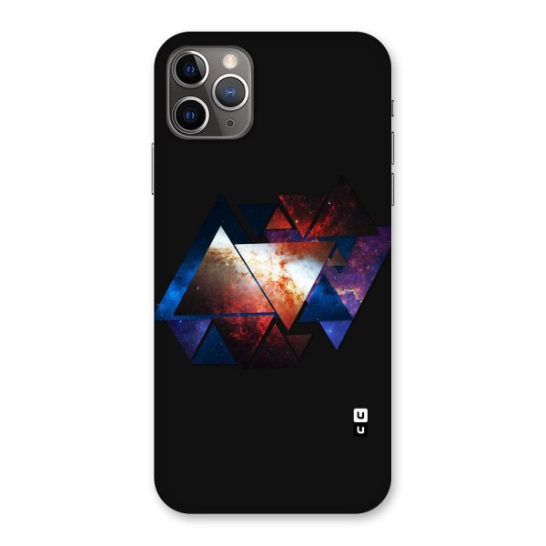 Fire Galaxy Triangles Back Case for iPhone 11 Pro Max