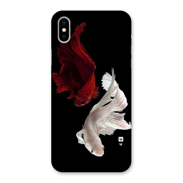 Fish Design Back Case for iPhone XS