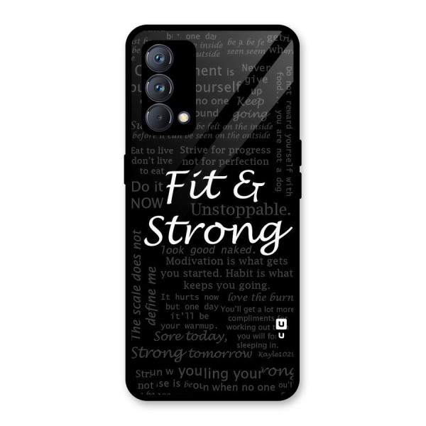 Fit And Strong Glass Back Case for Realme GT Master Edition