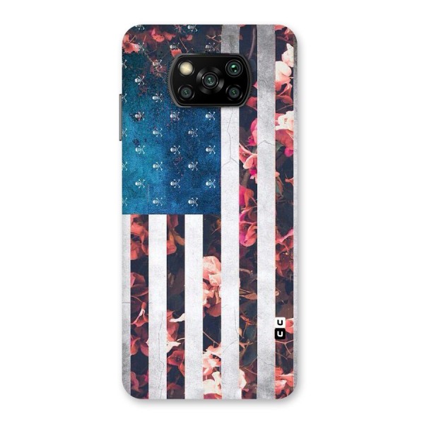 Flag Stripes Back Case for Poco X3