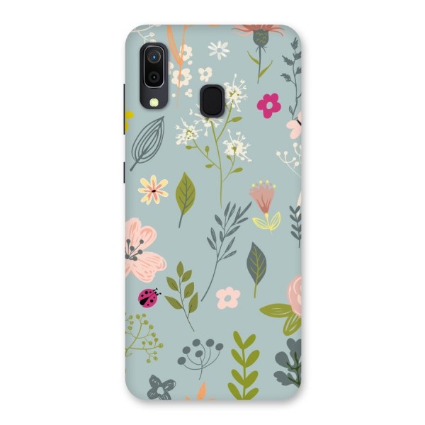 Flawless Flowers Back Case for Galaxy A20