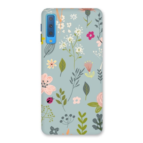 Flawless Flowers Back Case for Galaxy A7 (2018)