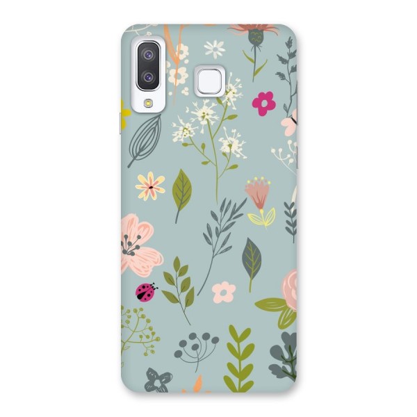 Flawless Flowers Back Case for Galaxy A8 Star