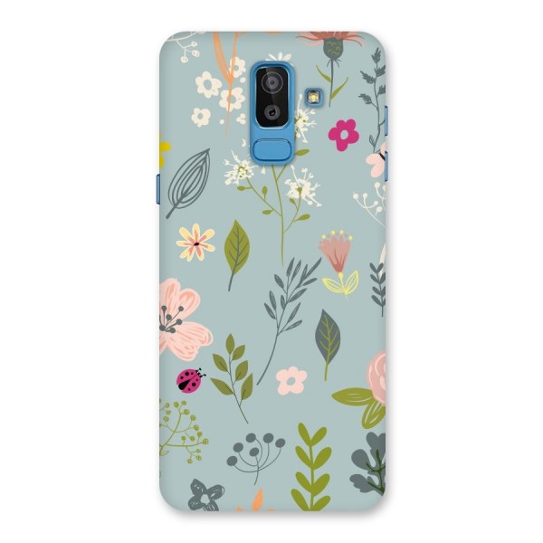 Flawless Flowers Back Case for Galaxy J8