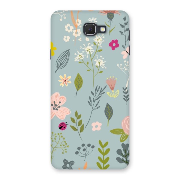 Flawless Flowers Back Case for Galaxy On7 2016