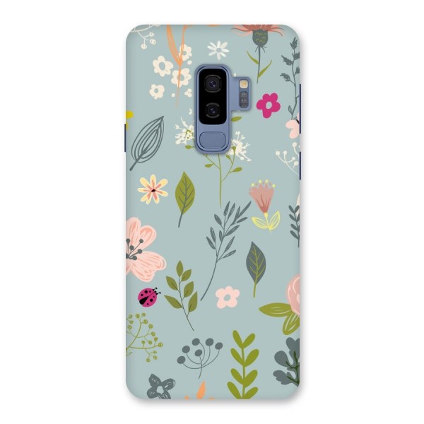 Flawless Flowers Back Case for Galaxy S9 Plus