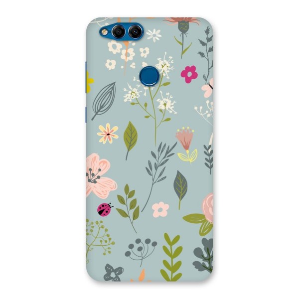 Flawless Flowers Back Case for Honor 7X