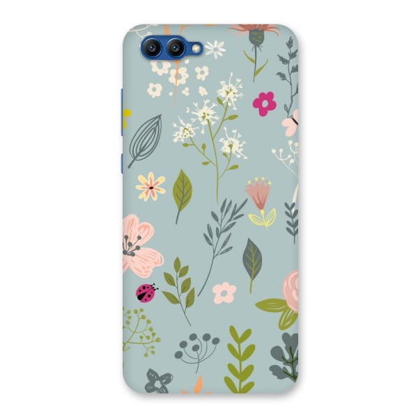 Flawless Flowers Back Case for Honor View 10