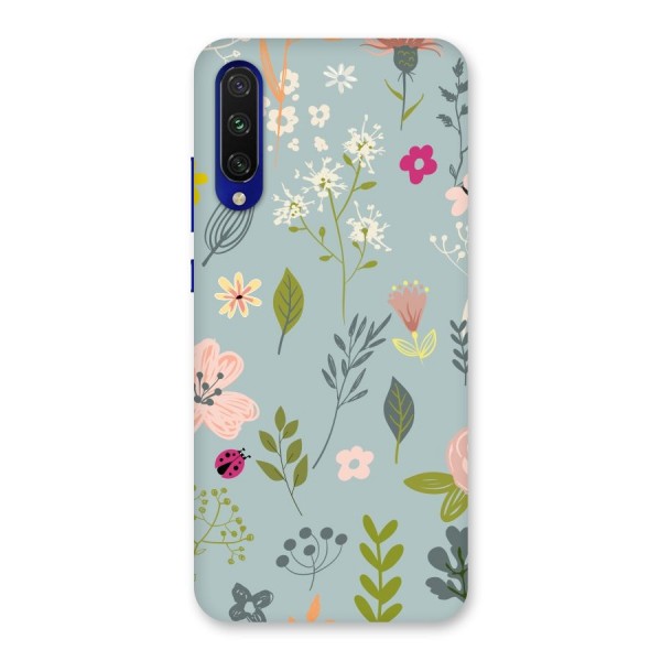 Flawless Flowers Back Case for Mi A3