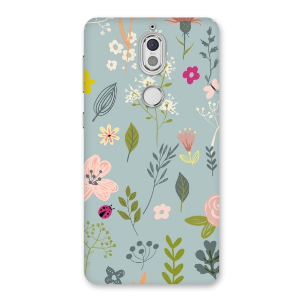 Flawless Flowers Back Case for Nokia 7