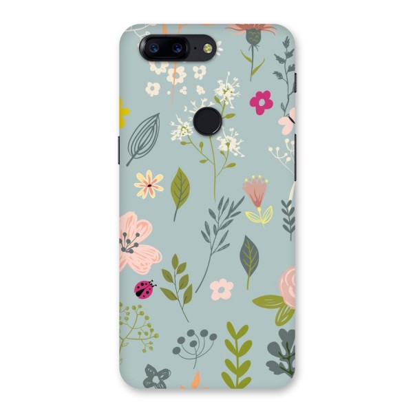 Flawless Flowers Back Case for OnePlus 5T