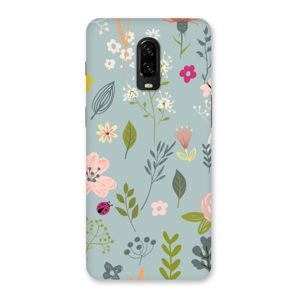 Flawless Flowers Back Case for OnePlus 6T