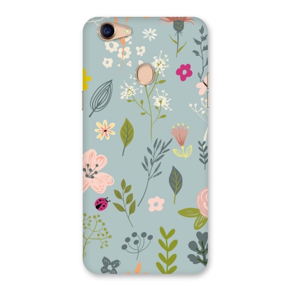 Flawless Flowers Back Case for Oppo F5 Youth