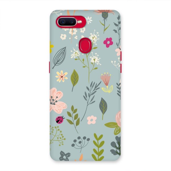 Flawless Flowers Back Case for Oppo F9 Pro