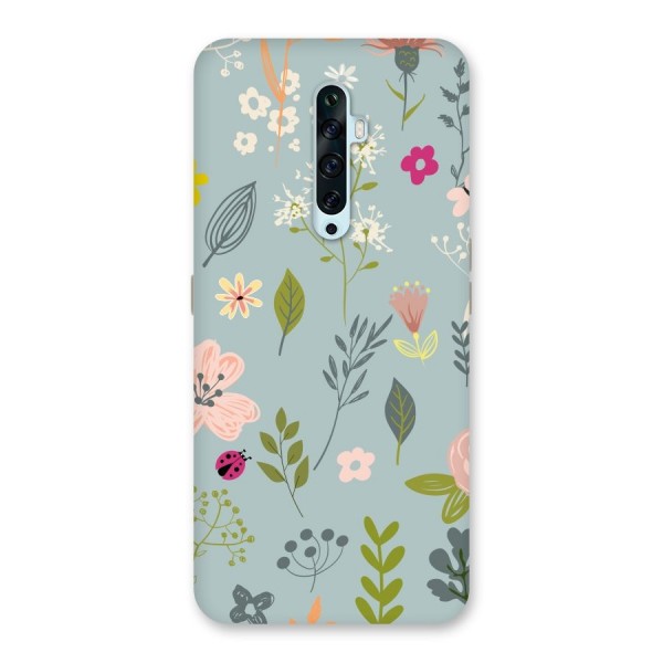 Flawless Flowers Back Case for Oppo Reno2 Z