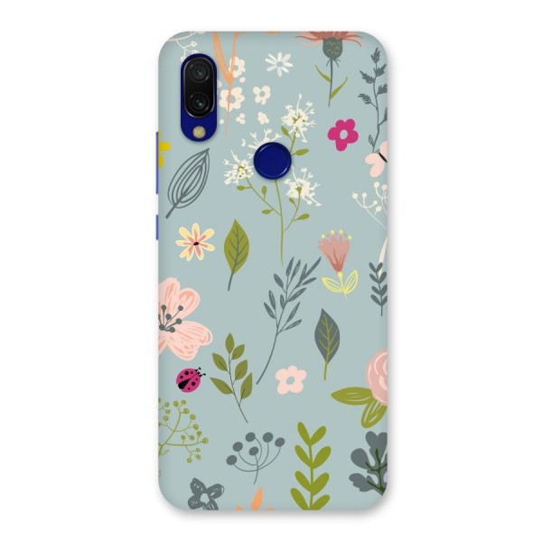 Flawless Flowers Back Case for Redmi 7