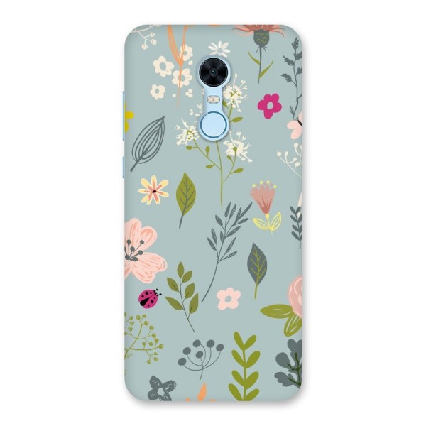 Flawless Flowers Back Case for Redmi Note 5
