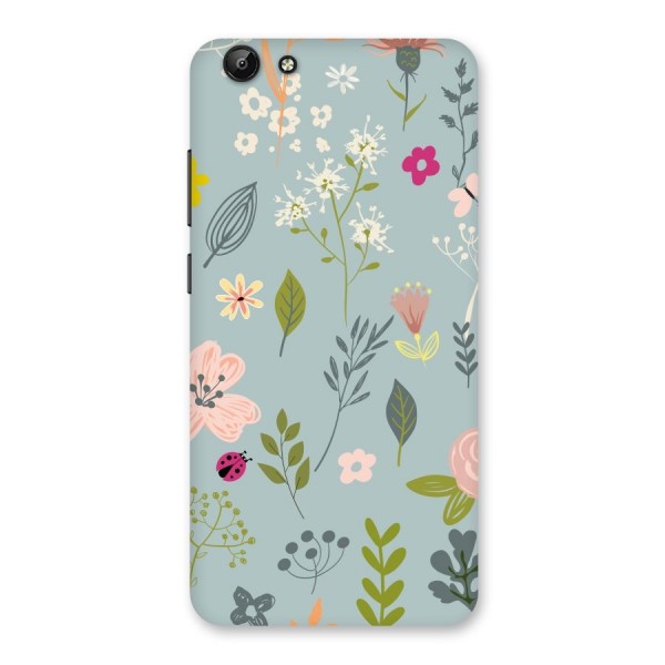 Flawless Flowers Back Case for Vivo Y69