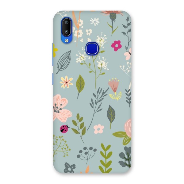 Flawless Flowers Back Case for Vivo Y91