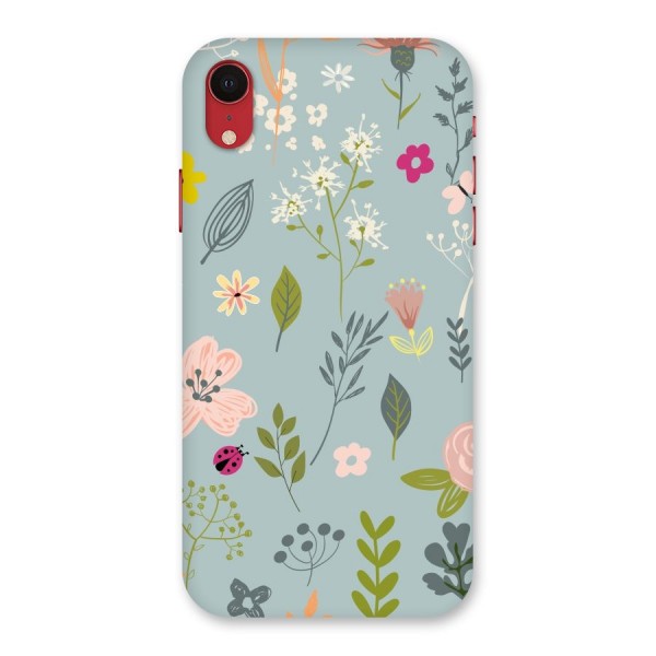 Flawless Flowers Back Case for iPhone XR
