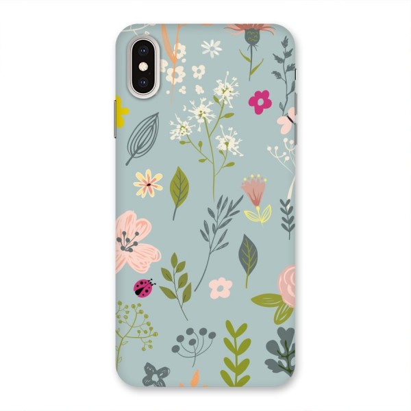Flawless Flowers Back Case for iPhone XS Max