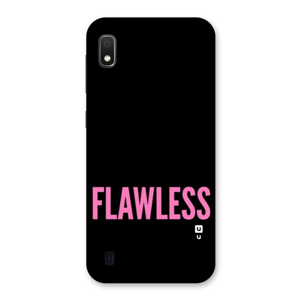 Flawless Pink Design Back Case for Galaxy A10