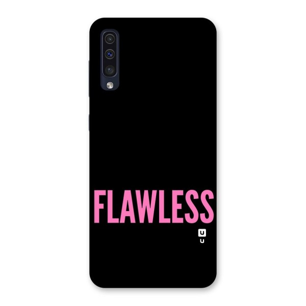 Flawless Pink Design Back Case for Galaxy A50