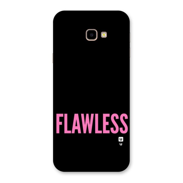 Flawless Pink Design Back Case for Galaxy J4 Plus