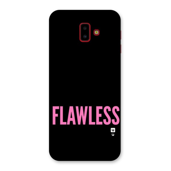 Flawless Pink Design Back Case for Galaxy J6 Plus