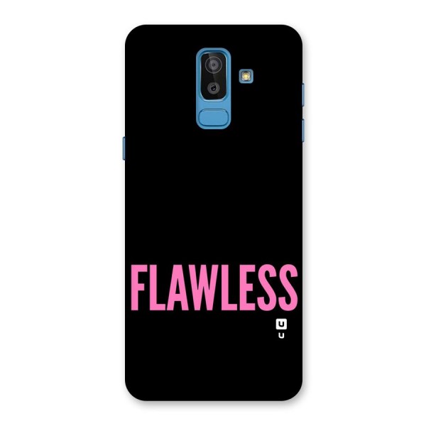 Flawless Pink Design Back Case for Galaxy J8