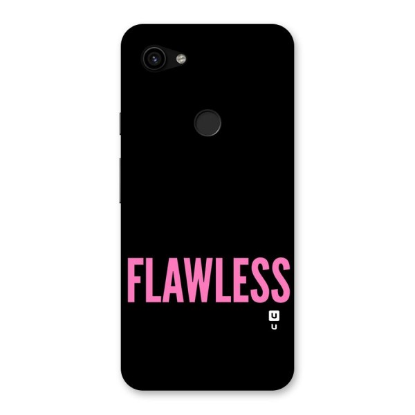 Flawless Pink Design Back Case for Google Pixel 3a XL
