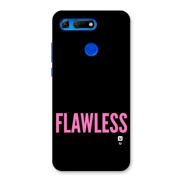 Flawless Pink Design Back Case for Honor View 20