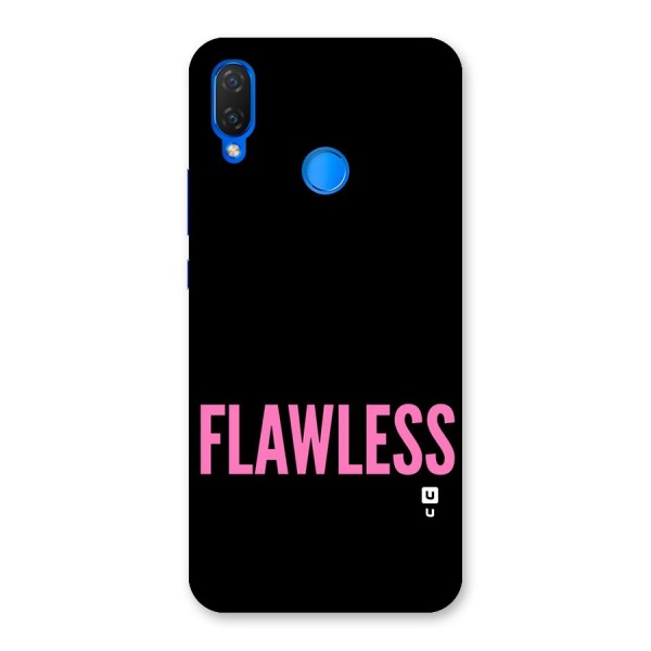 Flawless Pink Design Back Case for Huawei P Smart+