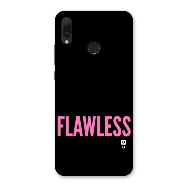 Flawless Pink Design Back Case for Huawei Y9 (2019)