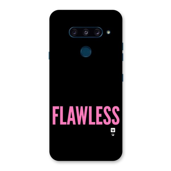 Flawless Pink Design Back Case for LG  V40 ThinQ