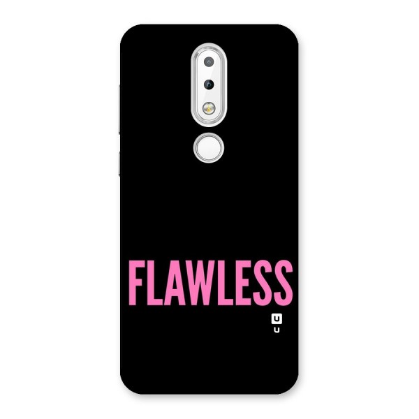 Flawless Pink Design Back Case for Nokia 6.1 Plus