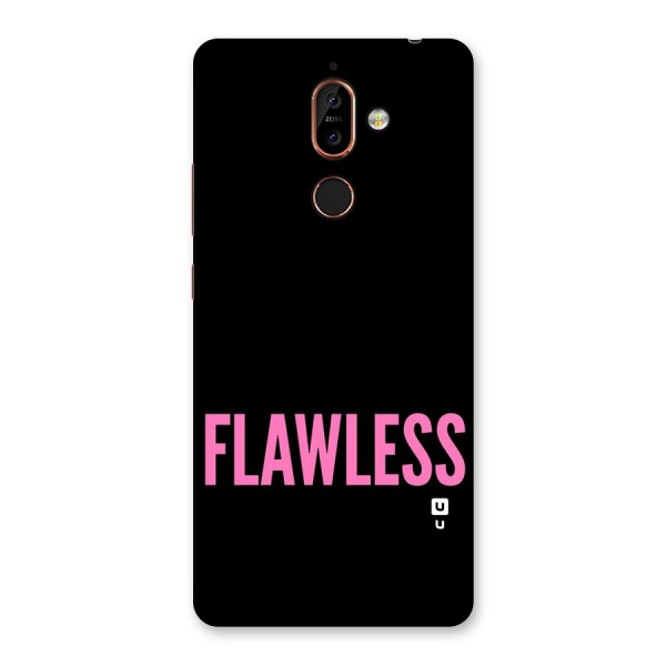 Flawless Pink Design Back Case for Nokia 7 Plus