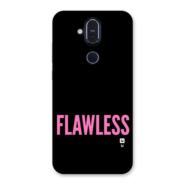 Flawless Pink Design Back Case for Nokia 8.1