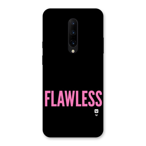Flawless Pink Design Back Case for OnePlus 7 Pro