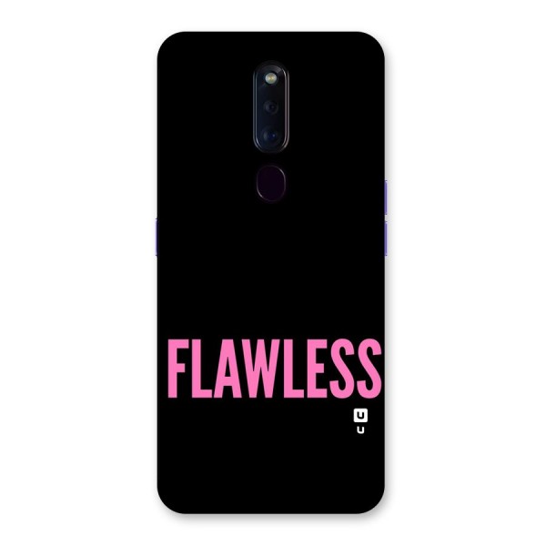 Flawless Pink Design Back Case for Oppo F11 Pro