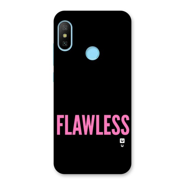 Flawless Pink Design Back Case for Redmi 6 Pro