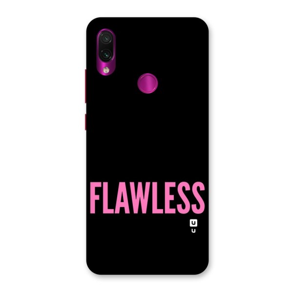 Flawless Pink Design Back Case for Redmi Note 7 Pro