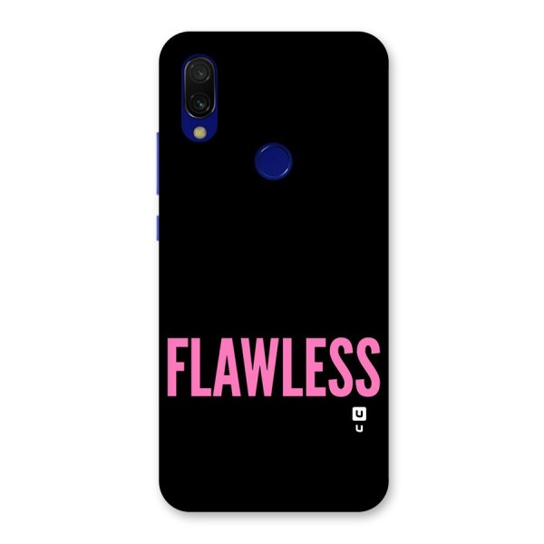 Flawless Pink Design Back Case for Redmi Y3