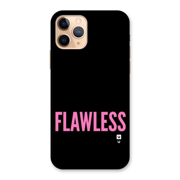 Flawless Pink Design Back Case for iPhone 11 Pro