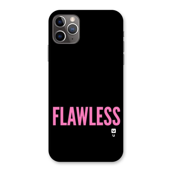 Flawless Pink Design Back Case for iPhone 11 Pro Max