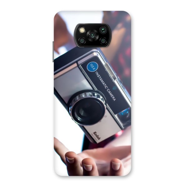Floating Camera Back Case for Poco X3