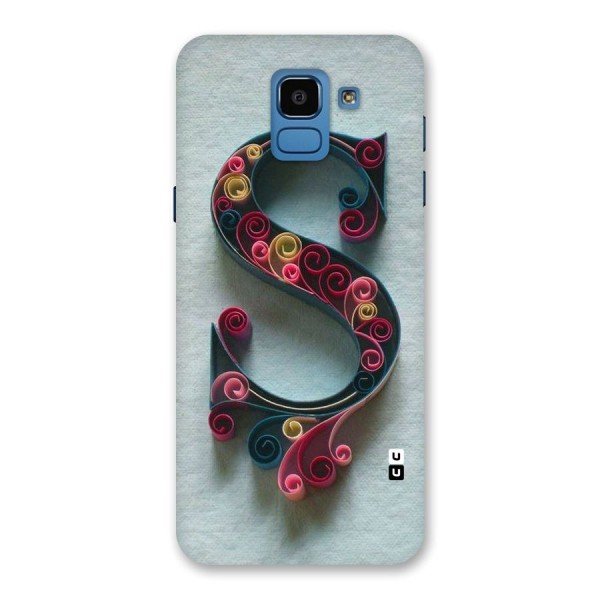 Floral Alphabet Back Case for Galaxy On6